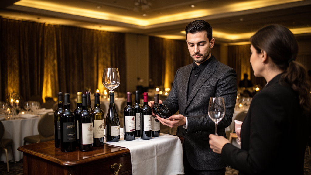 Por que a carta de vinhos faz diferença em um evento