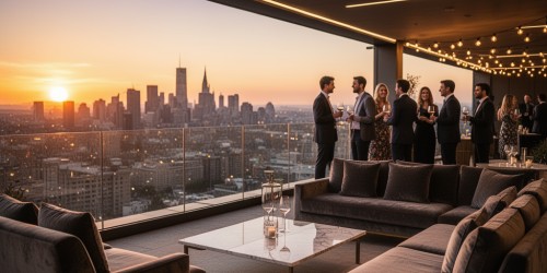 Rooftop para eventos sociais: vantagens e diferenciais