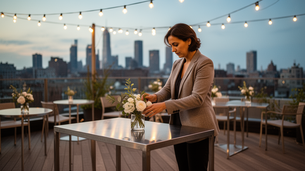 Como funciona na prática a organização de um evento em rooftop