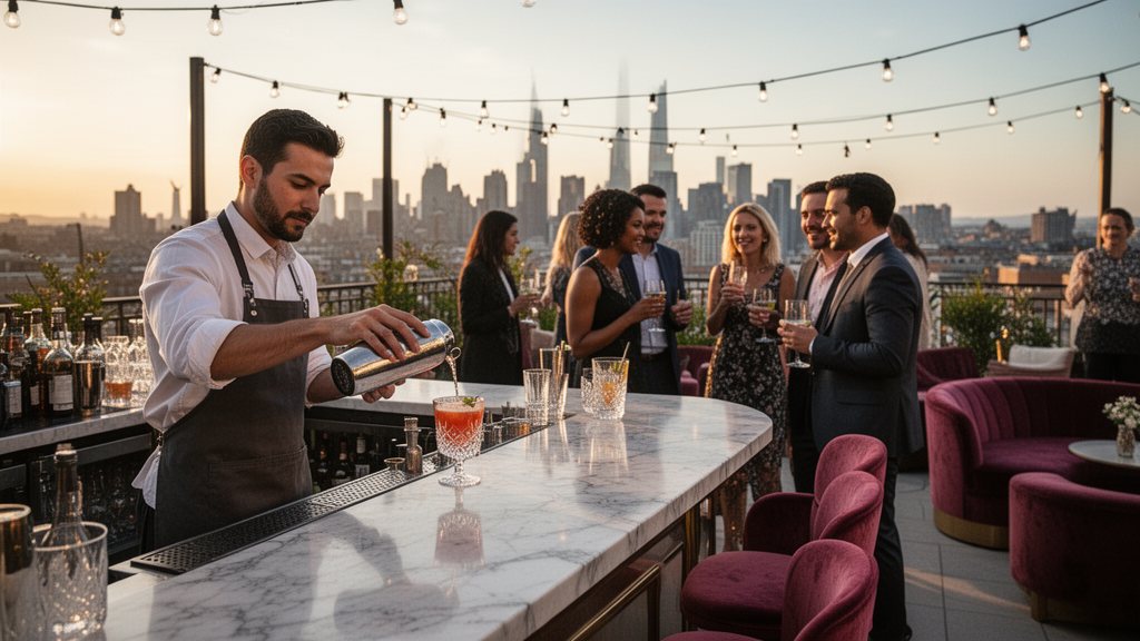 Gastronomia e bar como parte essencial do sucesso do evento
