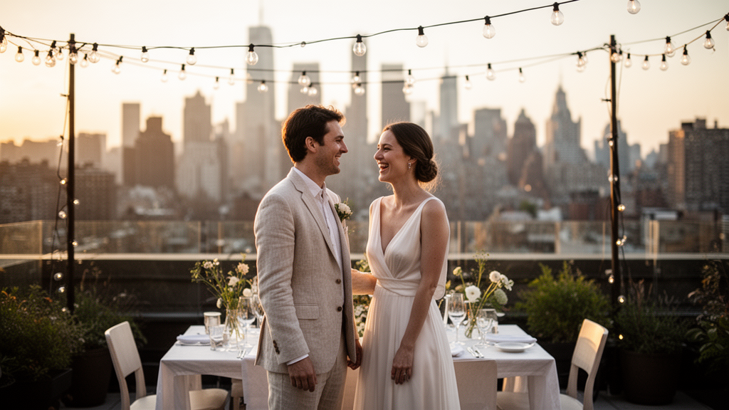 Por que o rooftop combina com a proposta de mini wedding