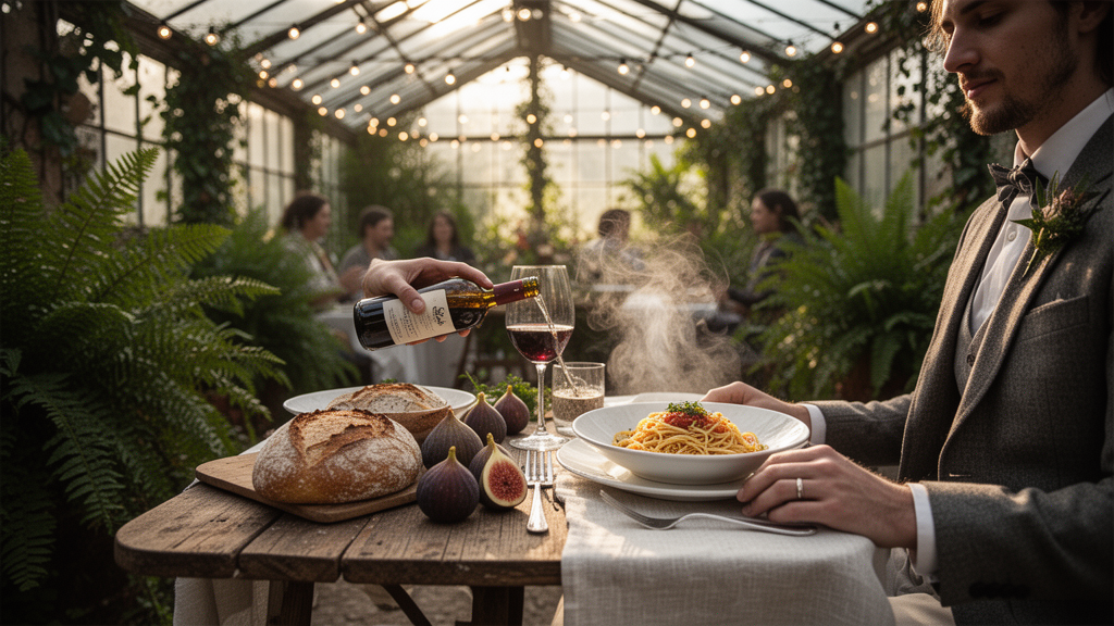 A gastronomia ajuda a transformar a celebração em memória