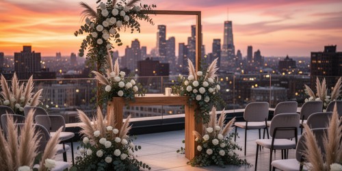 Como escolher um espaço rooftop para mini wedding