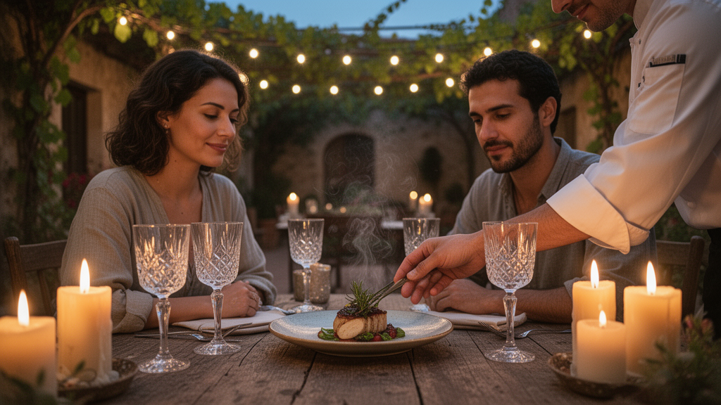 Gastronomia e experiência sensorial integradas
