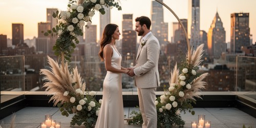 Mini wedding em rooftop combina com quais estilos de cerimônia