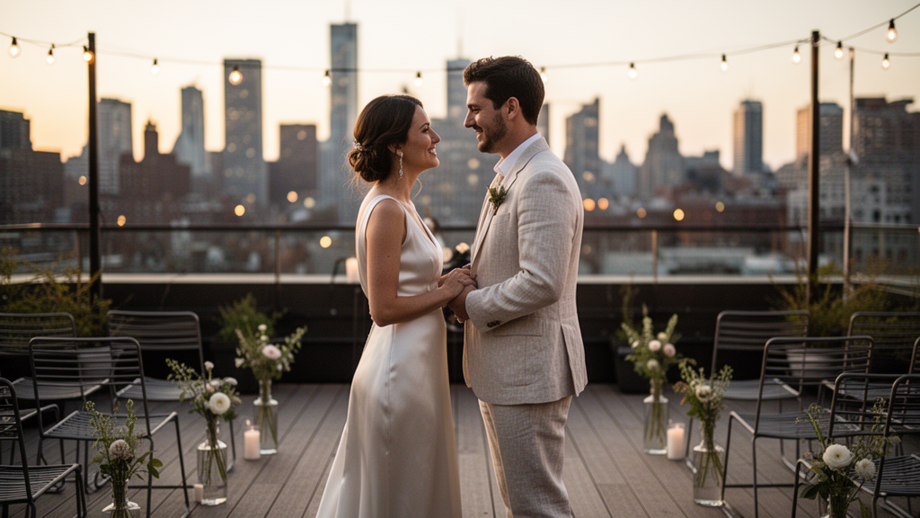 O que torna o mini wedding em rooftop especial