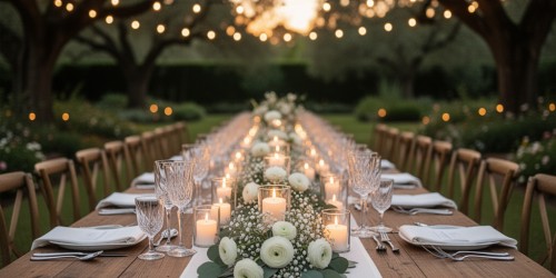 Como criar uma decoração elegante para casamento intimista