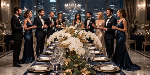 Temas elegantes para festa de aniversário de 50 anos