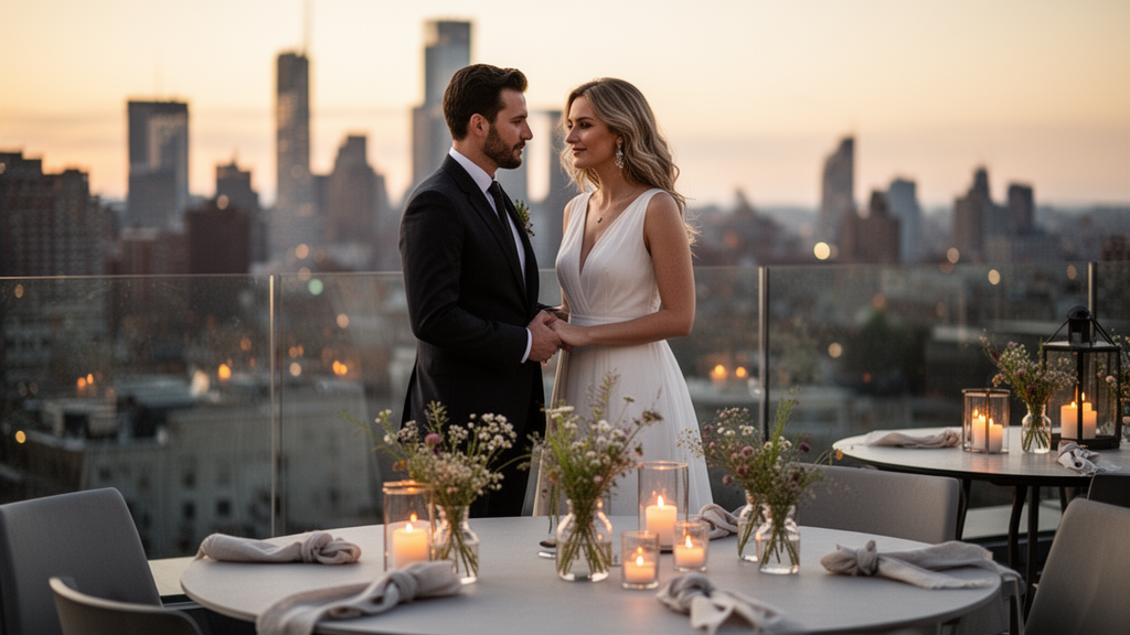 Entenda o conceito de um mini wedding elegante