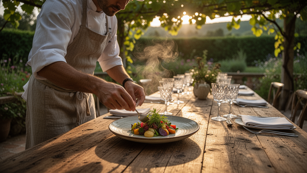 A gastronomia como parte central da experiência