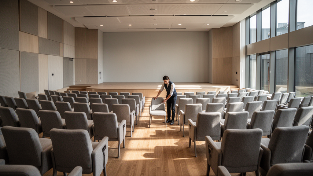 Capacidade, layout e conforto: a base de um evento bem executado