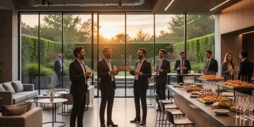 Locação de espaço para confraternização de empresas