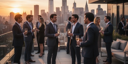 Eventos empresariais com locação de espaço em rooftop