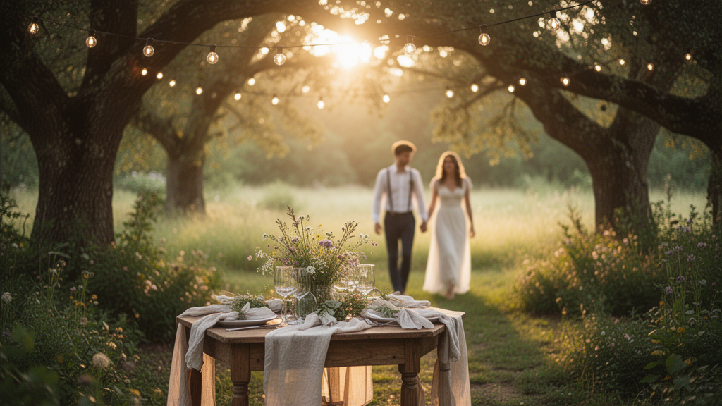 A importância do cenário e da atmosfera no mini wedding
