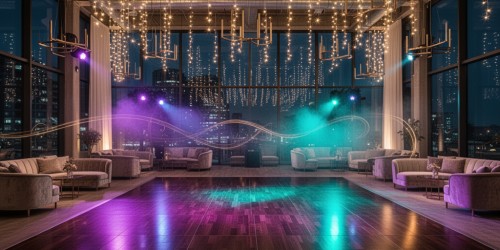 Locação de espaço para aniversários com pista de dança