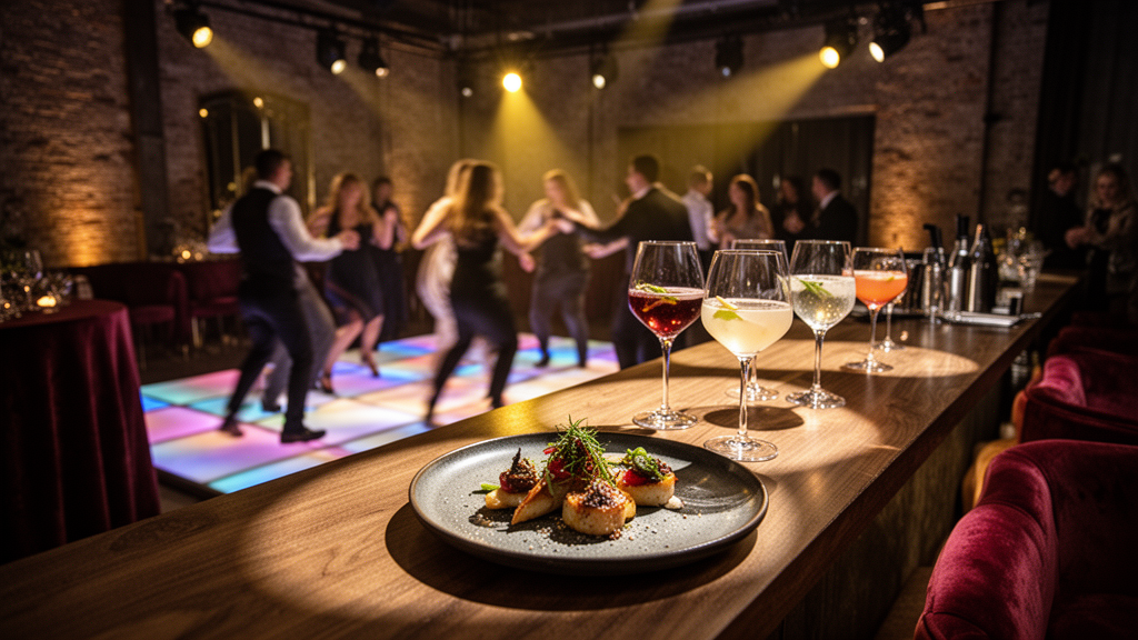 Gastronomia, bar e ambientação como parte da experiência
