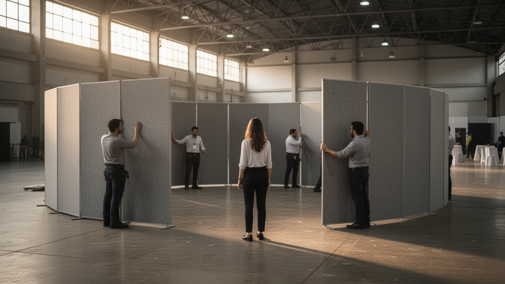 Flexibilidade do ambiente para atender diferentes formatos de convenção