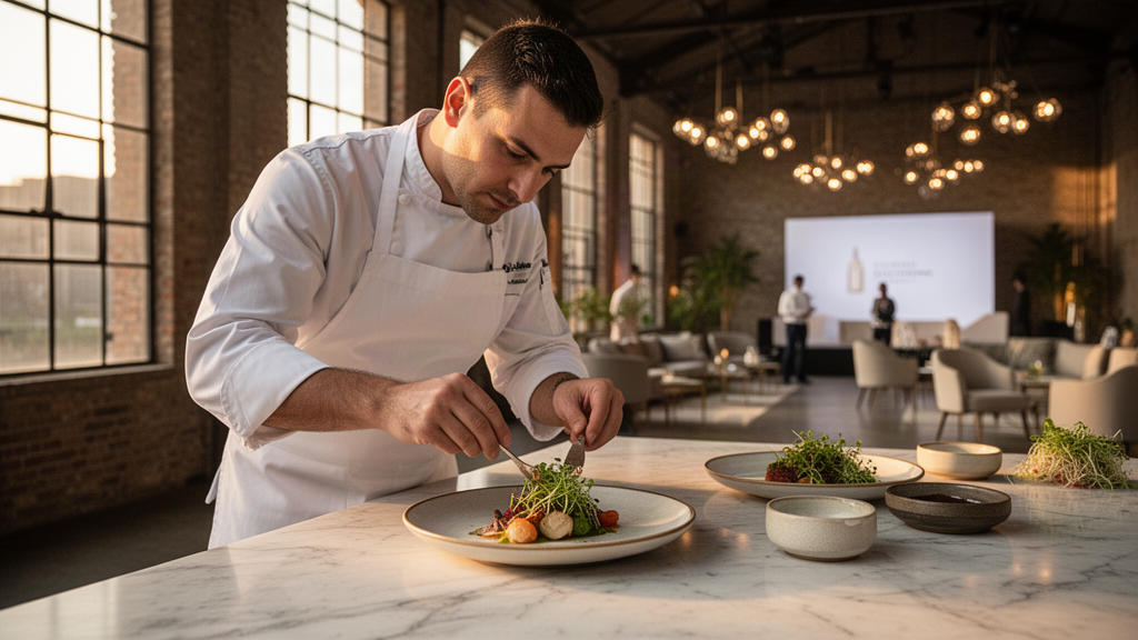 Gastronomia como parte estratégica do lançamento