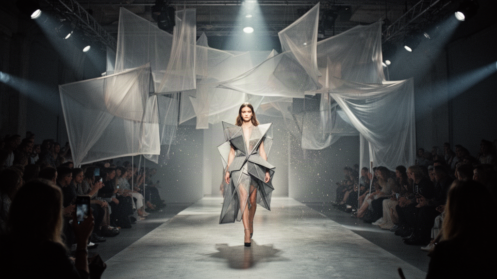 O que a cenografia representa em um desfile de moda