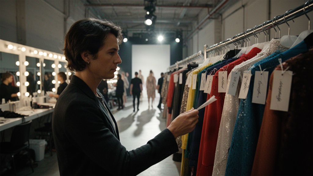 Backstage bem organizado é o que sustenta um desfile sem falhas
