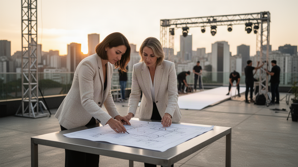 Como funciona a organização de um evento de moda na prática