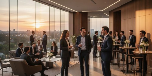 Eventos corporativos em espaço para locação exclusiva