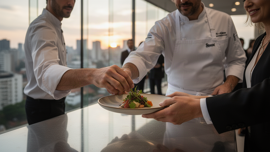 Gastronomia e experiência do convidado fazem toda a diferença
