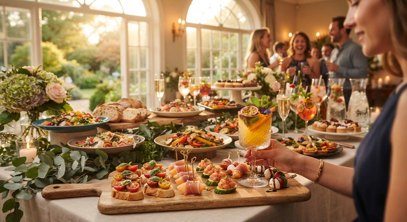 Gastronomia, bebidas e personalização do menu