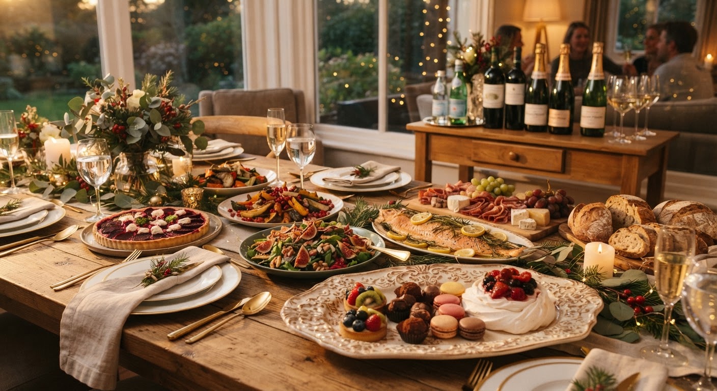 O que é uma festa de final de ano com buffet e bebidas inclusas