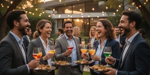 Festa all inclusive para integrar equipes no final do ano