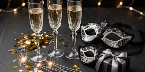 O que inclui um pacote de festa de final de ano