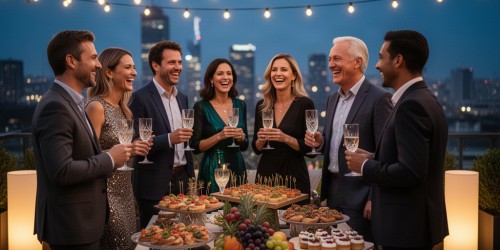 Festa de final de ano all inclusive para pequenas empresas