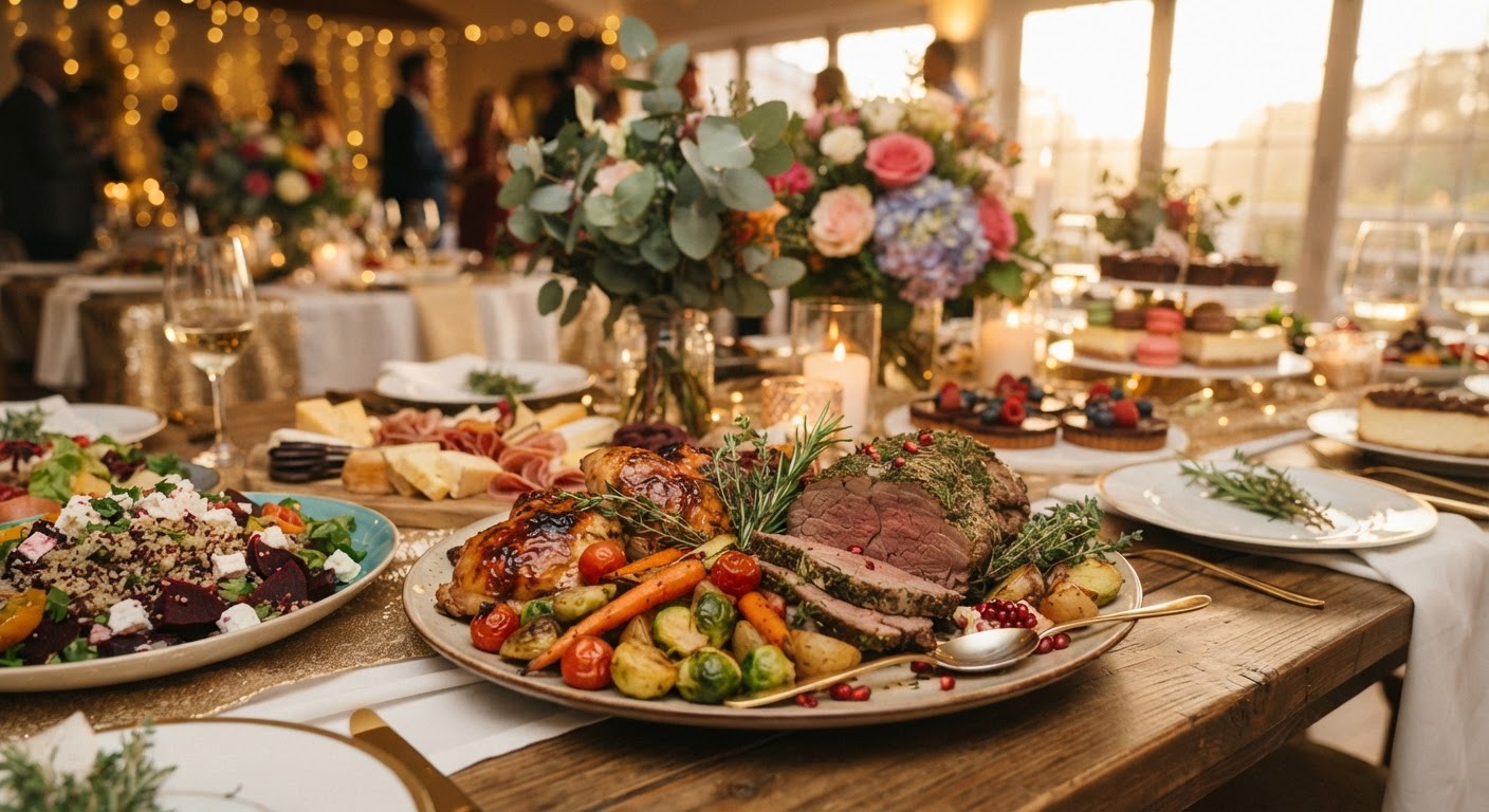 Onde realizar uma confraternização com buffet completo