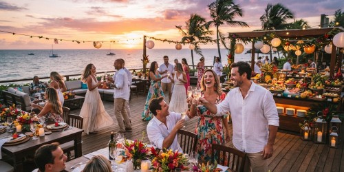 Festa de final de ano all inclusive com serviço personalizado
