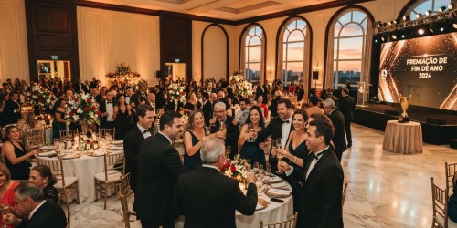 Espaço all inclusive para premiação de final de ano