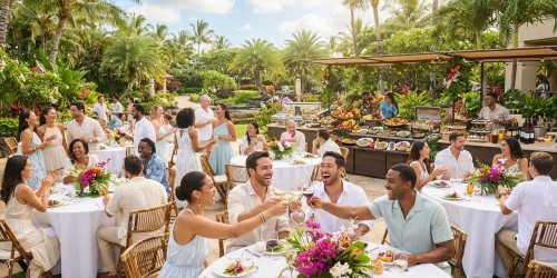 Festa corporativa all inclusive para empresas de médio porte