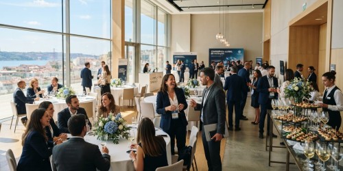 Espaço para evento empresarial com pacote all inclusive
