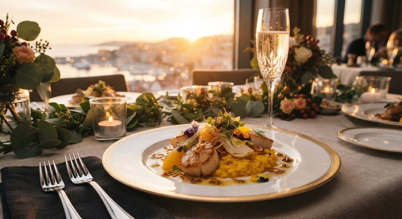 Gastronomia e bebidas fazem parte da experiência