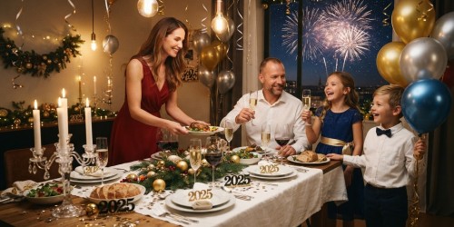 Como surpreender a família com um jantar especial de Réveillon