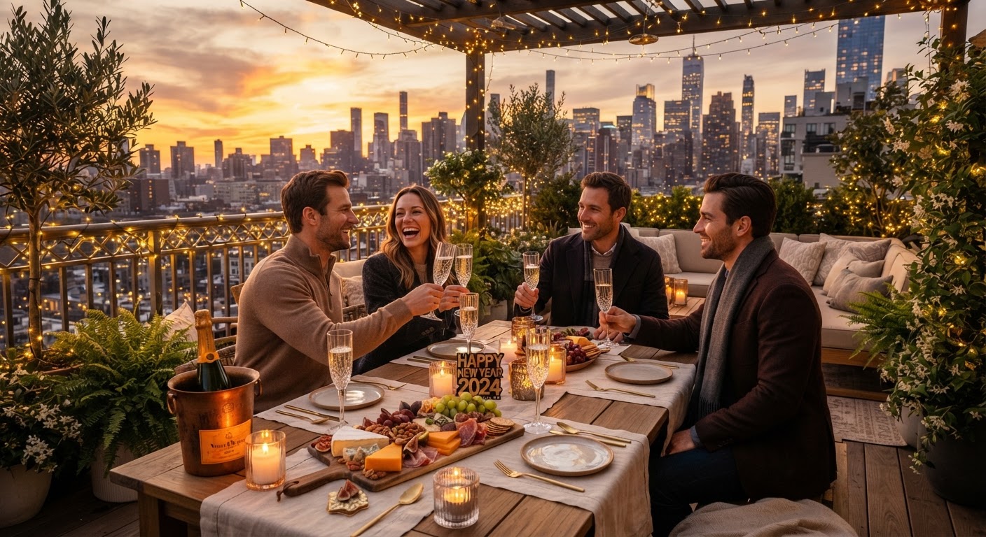 Por que escolher um rooftop para celebrar a virada