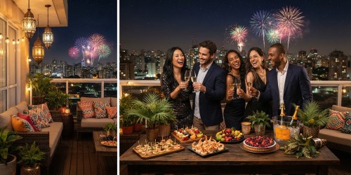 Virada de ano com conforto e boa gastronomia em São Paulo