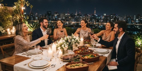 Réveillon gastronômico em São Paulo com cortes nobres e vinhos