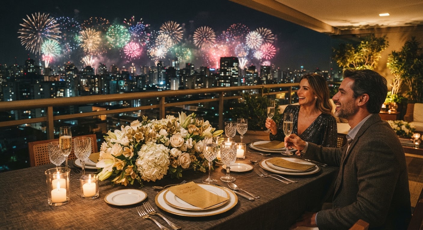 O que considerar ao escolher o lugar para o Ano Novo