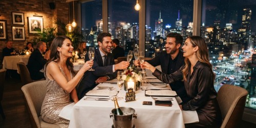 O que considerar ao escolher um restaurante para o Réveillon