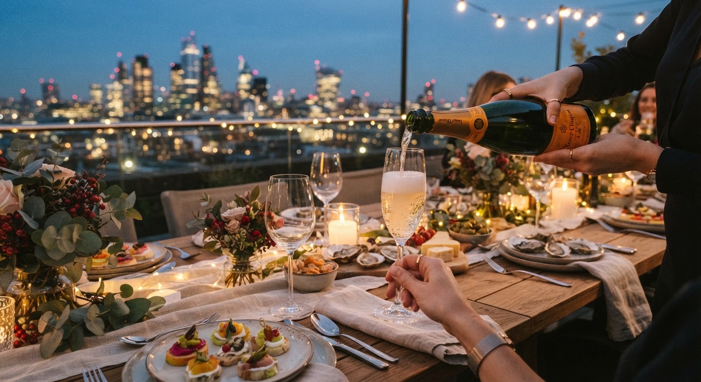 Gastronomia e bebidas para acompanhar a virada