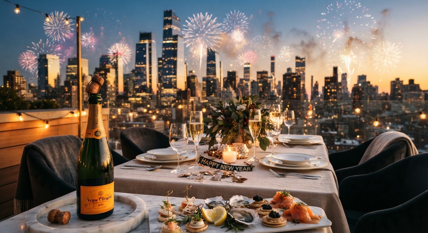 Por que escolher um rooftop para a virada de ano