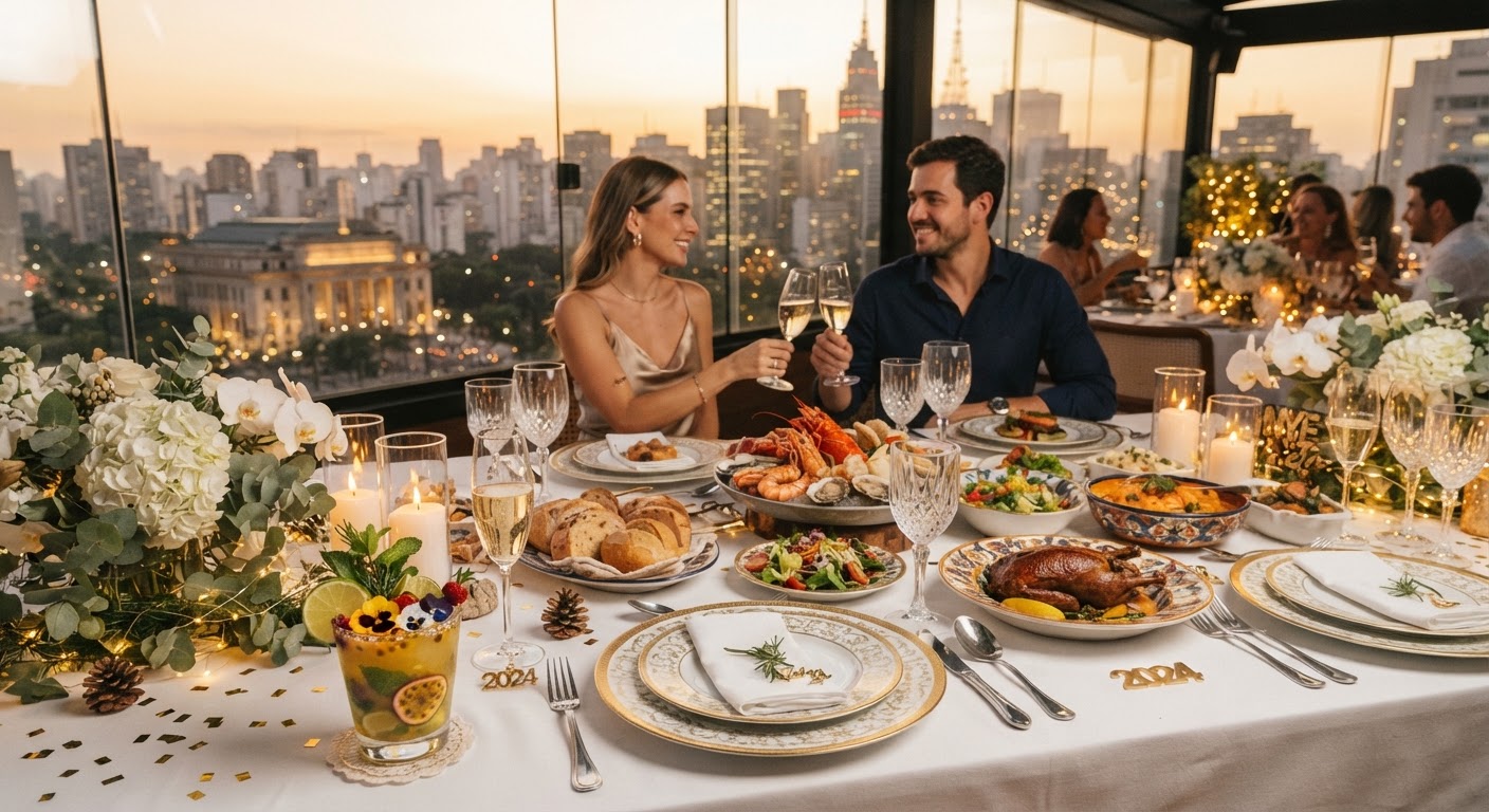 Por que escolher uma experiência gastronômica na virada do ano
