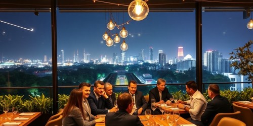 Restaurante para confraternização empresarial: como equilibrar custo, qualidade e experiência