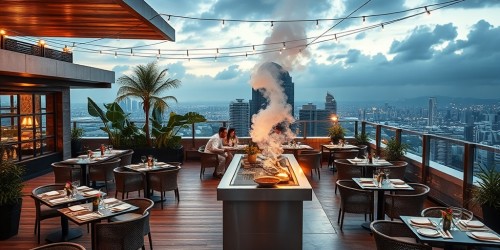 Restaurantes com menu para eventos de fim de ano