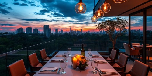Espaço para comemorar bodas de casamento com experiência gastronômica